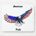 Patriotic eagle, American Pride mousepads by Ron_Hoehn Patriotic eagle, American Pride mousepads