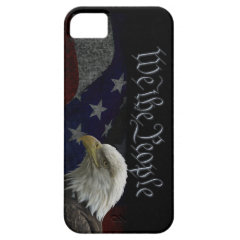 Patriotic Eagle & Flag iPhone 5 Covers