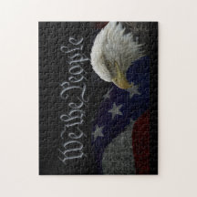 Patriotic Eagle & Flag Jigsaw Puzzles