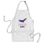 Patriotic eagle, milk bottle jpg, Freedoms just... aprons