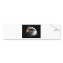Patriotic Eagle with flag background bumper stickers by chrismiller83 Patriotic Eagle with flag background bumper stickers