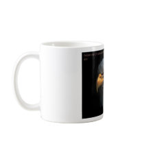 Patriotic Eagle with flag background Mugs