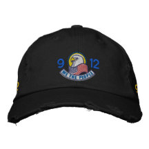 Patriotic Embroidery Embroidered Baseball Cap