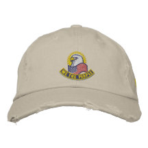 Patriotic Embroidery Embroidered Hat