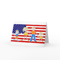 Patriotic Family cards