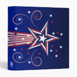 Patriotic fireworks binder