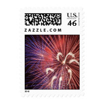 Patriotic Fireworks Postage postage