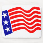 Patriotic Flag Computer Gear Mouse Pads