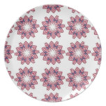 Patriotic Flag-Pinwheel Plate plates