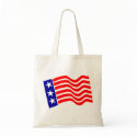 Patriotic Flag Tote bag