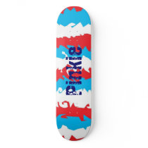 Patriotic Flame Pinkie skateboards