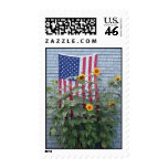 Patriotic Flowers Postage