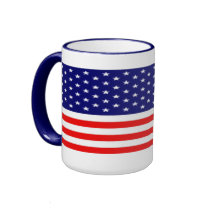 Patriotic Fourth of July Mug by calroofer Patriotic Fourth of July Mug