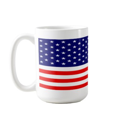 Patriotic Fourth of July  Mug by calroofer