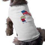 Patriotic Girl Doggie Shirt