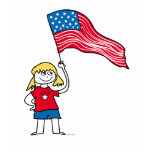 Patriotic Girl T-shirt