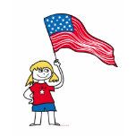 Patriotic Girl T-shirt