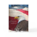 Patriotic Greeting Card - Thank You