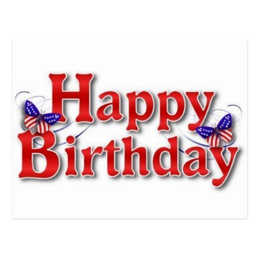 patriotic-happy-birthday-with-butterflies-postcard-zazzle