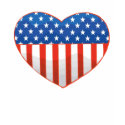 Patriotic heart t-shirt