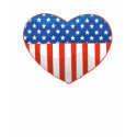Patriotic Heart t-shirt