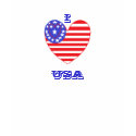 Patriotic Heart USA shirt