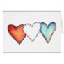 Patriotic Hearts Card