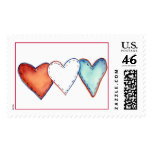 Patriotic Hearts Stamp