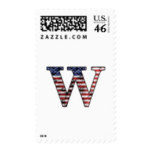Patriotic Hero W Postage Stamp