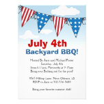 Patriotic Holiday Themed Party Invitations