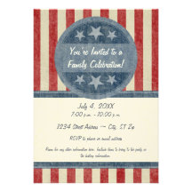 Patriotic Invitation