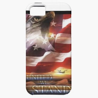 United We Stand Eagle Flag iPhone 5 case