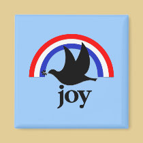 Patriotic Joy magnets