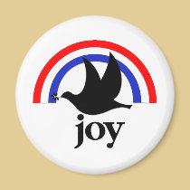 Patriotic Joy magnets