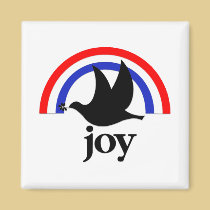 Patriotic Joy magnets