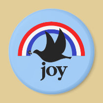Patriotic Joy magnets