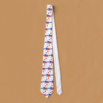 Patriotic July 4th Tie