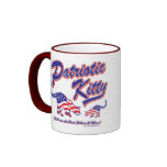 Patriotic Kitty Cat 4th of July Mug