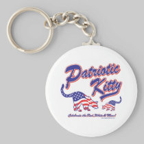 Patriotic Kitty Cats keychains