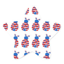Patriotic Ladybugs Sticker