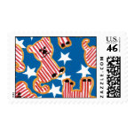 Patriotic Lions Postage