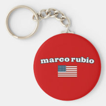Patriotic Marco Rubio Key Chains