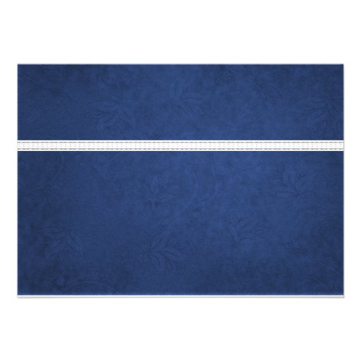 Patriotic Military Red White and Blue Wedding Custom Invitation