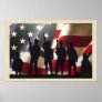 Patriotic Military Soldier Silhouettes Posters