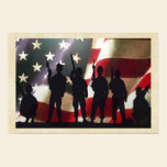 Patriotic Military Soldier Silhouettes posters