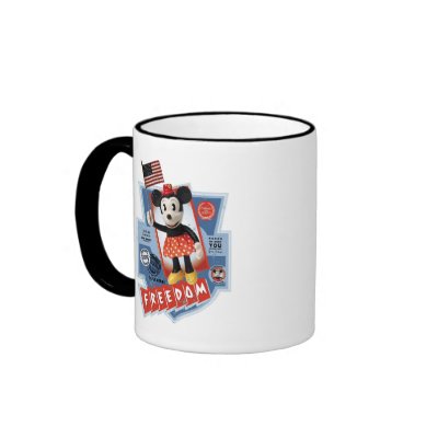 Patriotic Minnie Mouse mugs