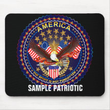 Patriotic  mousepad