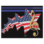 Patriotic Music Program Customizable Flyer Design