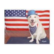 Patriotic Myrtie postcards
