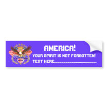 Patriotic or Veteran View Artist Comments Below Bumper Stickers